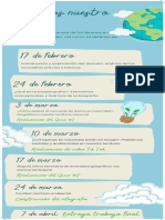 Plan de Trabajo Geografía OCTAVO