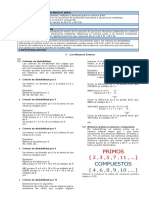 Guia número 3 de Matemáticas de Sexto