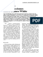 Cuatro Lecciones Sobre Blanco White: Antonio Garnica