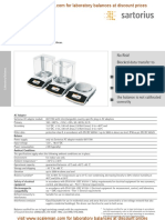 Sartorius Secura Balances