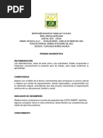Prueba Diagnóstica Octavo 2021