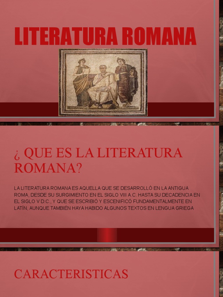 Literatura Romana | PDF