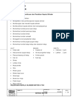 Pembongkaran Dan Pemeriksaan Kepala Silinder