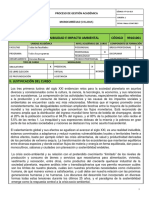 Microcurriculo Sostenibilidad e Impacto Ambiental 2019 A