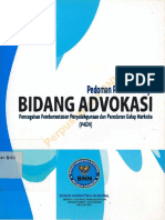 Pedoman Prosedur Kerja Bidang Advokasi Pencegahan Pemberantasan Penyalahgunaan Dan Peredar 2