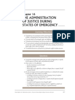 Administration of Justice During State of Emergency