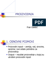 Proizvodnja