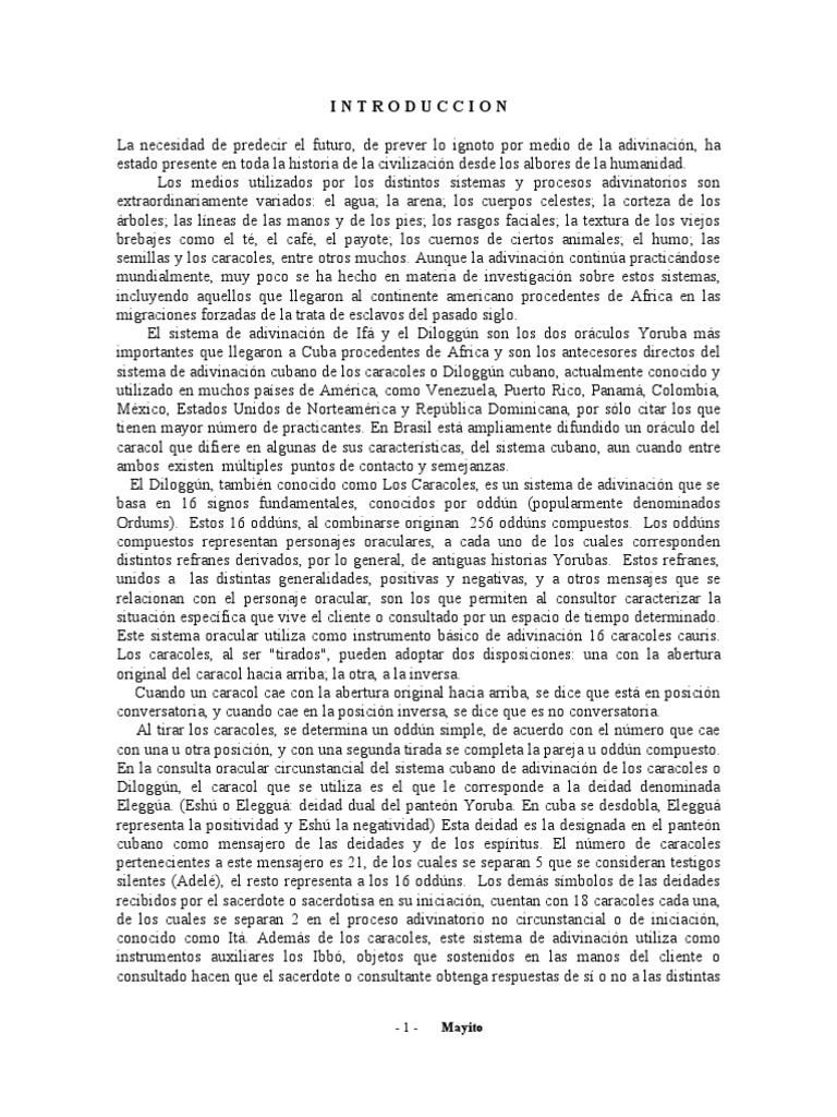 Santeria Pdf Esclavitud Santeria