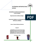 Control de Calidad en La Producción de Refrescos y Bebidas