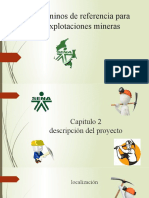 Términos de Referencia para Explotaciones Mineras