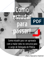 Ebook Como Estudar para Passar!