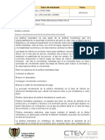 Política monetaria y fiscal: objetivos e instrumentos