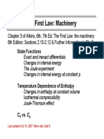 The First Law: Machinery