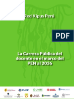 Libro La Carrera Publica Del Docente Red Kipus 2021