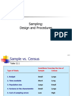 MAL 11 Sampling Design and Procedures