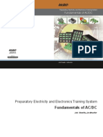 Fundamentals of AC/DC: Preparatory Electricity and Electronics Training System