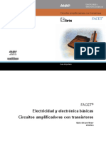 Circuitos Amplificadores Con Transistores: Electricidad y Electrónica Básicas