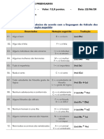 PDFCálculo Dos Predicados Exercício #03