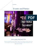 A&A Events & Parties Business Plan