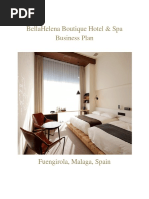BellaHelena Boutique Hotel & Spa Business Plan