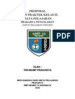 Proposal Ujian Praktek Prakarya 2020