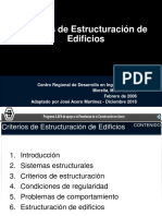 Criterios Estructuración