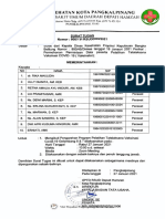 Surat Tugas Pelatihan Vaksinasi Covid-19