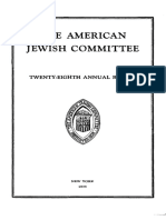 The American Jewish Committee 28th Report 1935 174pgs REL - SML