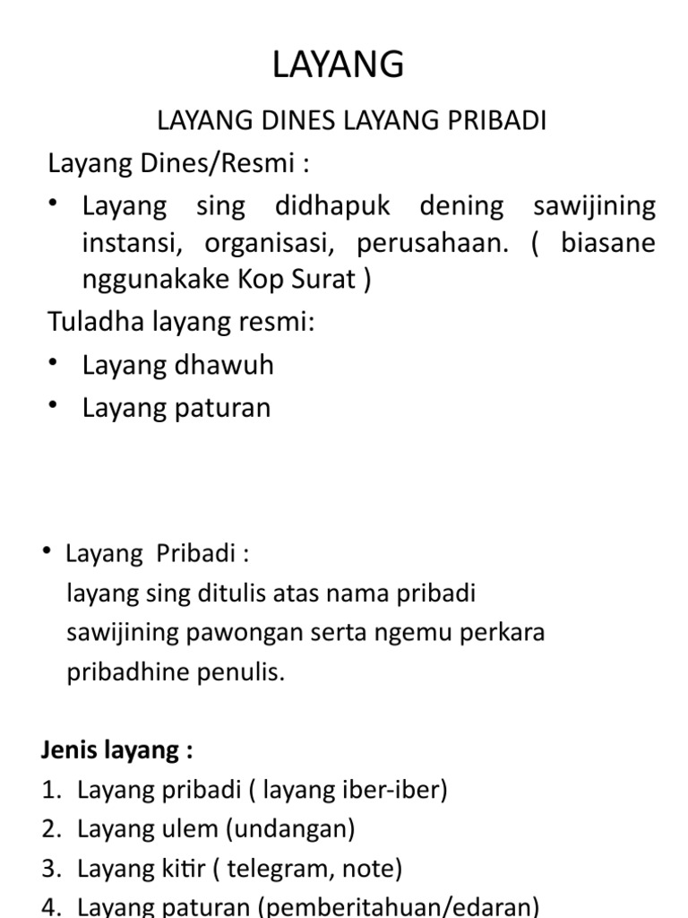 Layang