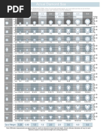 Pear Cut Diamond Size Chart | PDF | Diamond | Superhard Materials