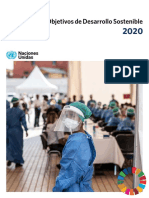 The Sustainable Development Goals Report 2020 Spanish
