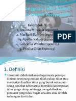 Askep Gangguan Tidur Akibat Patologis Sistem Persyarafan