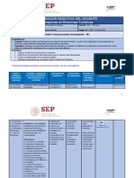 Planeación Didáctica Unidad 1 Franquicias