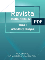 Revista Institucional Nro 9 - Tomo i - Amag