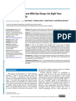 Presbyopia Treatment With Eye Drops: An Eight Year Retrospective Study