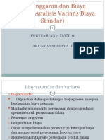 Pertemuan Ke 56 Anggaran Fleksibel Dan Varians