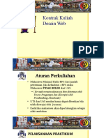 Kontrak Kuliah Desain Web