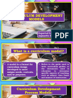 Curriculum Development Models