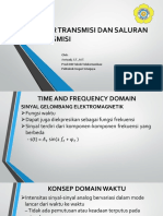 Dasar Transmisi Dan Saluran Transmisi - Materi 2