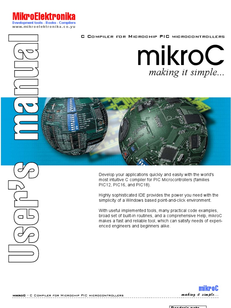 MikroC Users Guide | PDF | Pointer (Computer Programming) | C ...