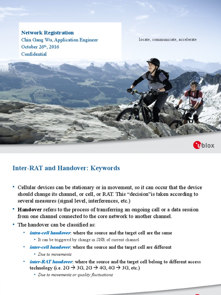 Inter-RAT Handover and Network Registration | PDF | Computer Networking ...