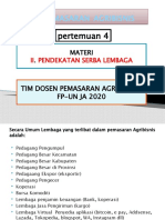 4 Pemasaran Agribisnis Pertemuan 4