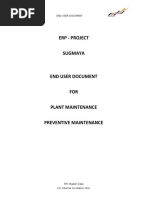 Ujvnl PM Preventive Maintenance User Manual