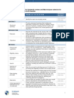 Preferred Reporting Items For Systematic Reviews and Meta-Analyses Extension For Scoping Reviews (Prisma-Scr) Checklist