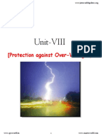 Unit-VIII: (Protection Against Over-Voltages)