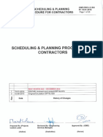 C8 Attachment - PR-GEN-L3-304 SCH AND PLNG SPEC FOR CONT R1 19-01-2016