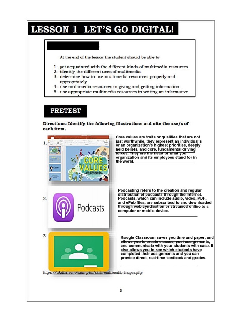 Core Values in Education and Media | PDF