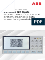 Dynamic QR Code: Product Identification and System Diagnosis Data Immediately Available