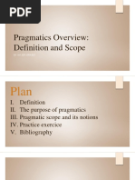 Pragmatics Overview