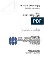 Electrical Technical Specifications